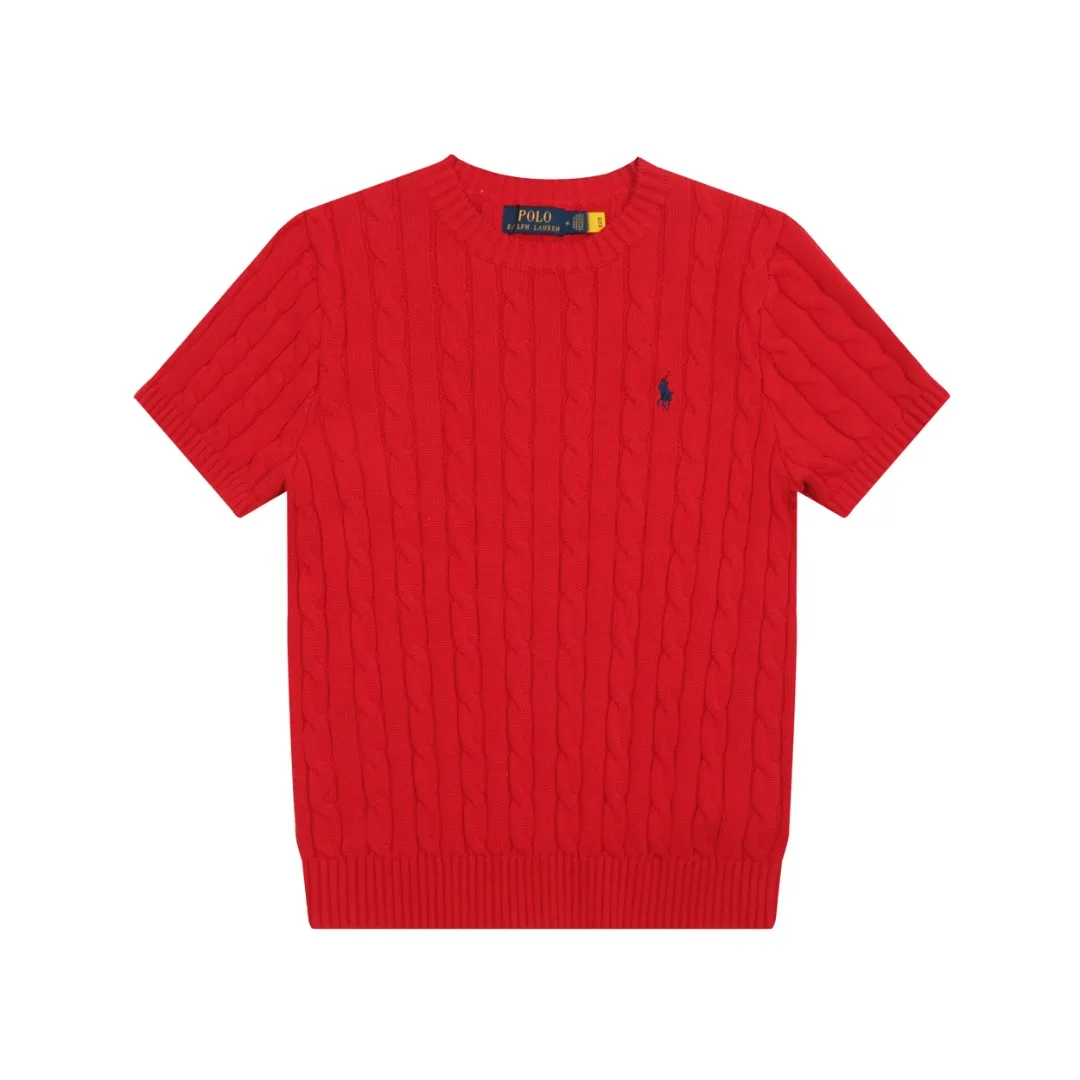 🅿️160 "Top quality" Style number: DS002# (not off the shelves all year round) [Ralph Lauren round neck solid color pony embroidered logo knitted short sleeves] ✅Ralph Lauren classic basic versatile knitted short sleeves for all seasons ✅Main supplier platform live broadcast Wholesale entities Replenish when out of stock Not off the shelves ✅ZP quality 1:1 version Scan the code to enter the GF website Counter quality ✅Detailed quality is the only one in Guangzhou Imported quality cotton yarn, focusing on high-end, cost-effective, good quality needless to say ✅The version is restored to the original order, the maximum size can be worn up to 160 pounds, loose, comfortable and stress-free ✅The upper body is simple and easy to match, a must-have for goddess ootd, good-looking clothes are never picky, a must-have in the goddess’ wardrobe Size: S-XL Color: Black White Gray Light Blue Light Pink Colorful Blue Khaki Bright Yellow Fruit Green Milk Apricot Wood Green Taro Purple Chinese Red Anchor Red Navy Red Label Navy Blue White Label